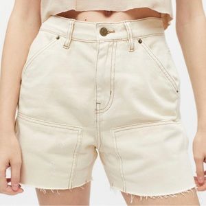 BDG High Rise Cut Off Carpenter Shorts Size 27